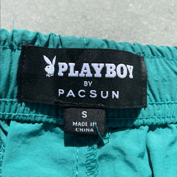 Green Playboy by PacSun Boardshorts Men’s Size: Small - Picture 3 of 4